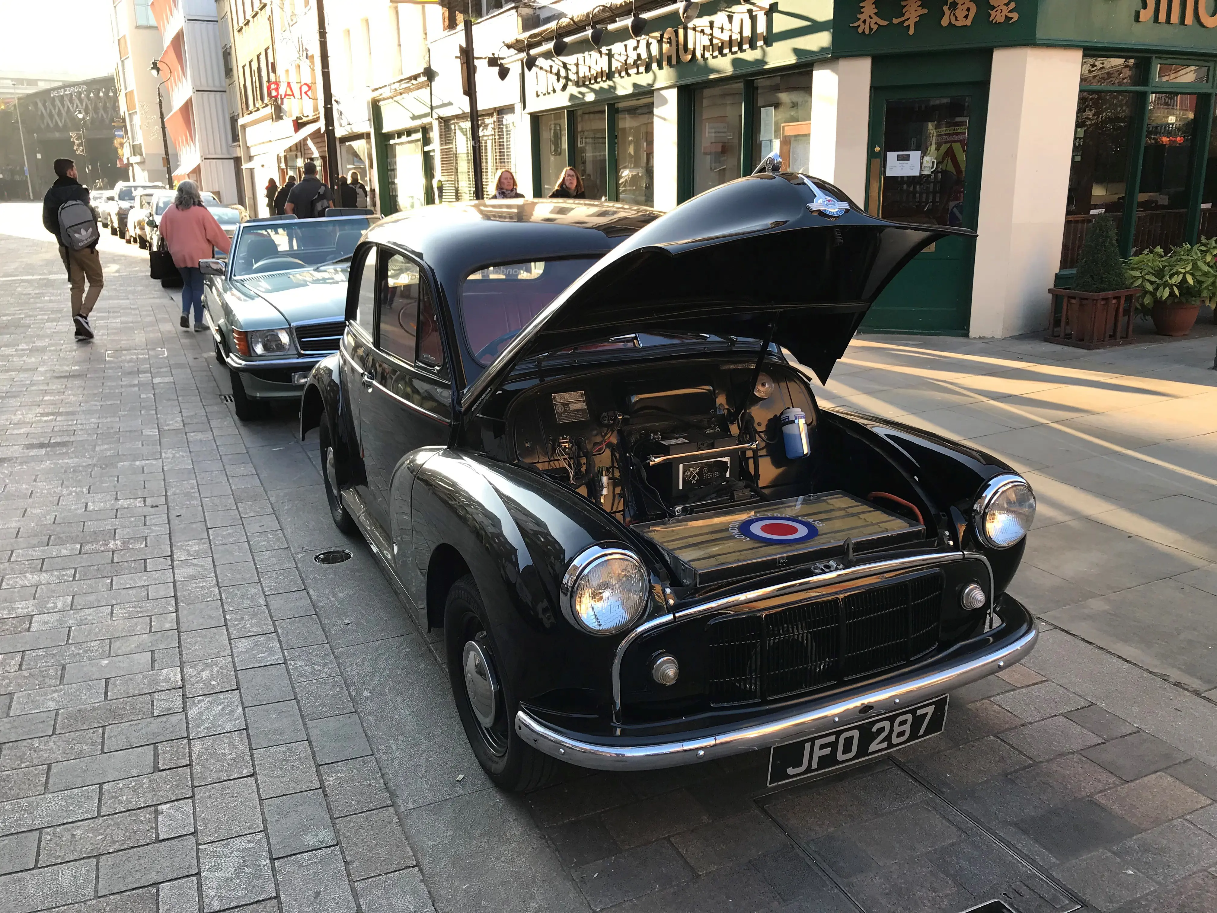 Black car