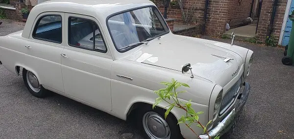 White car side