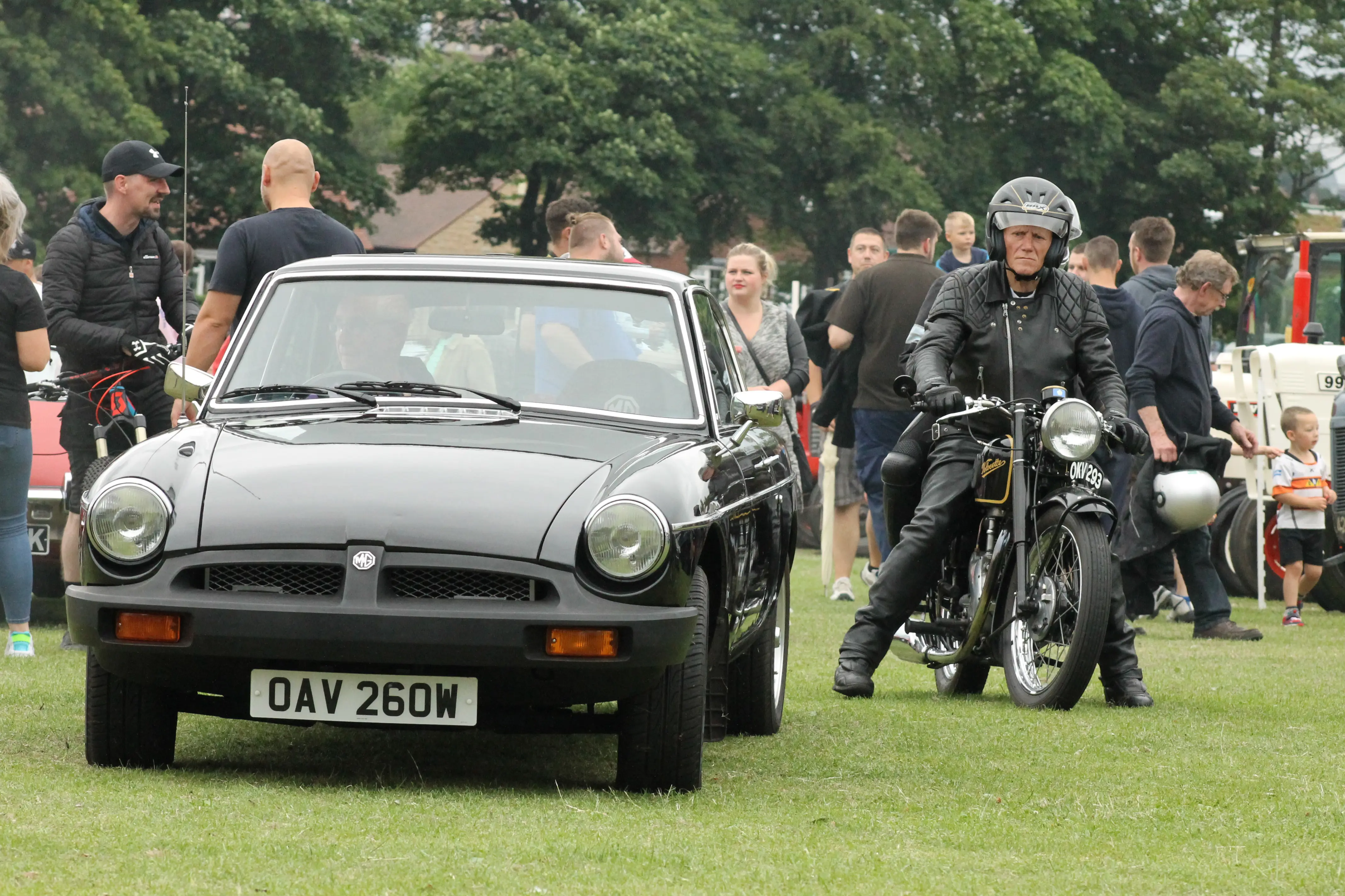 Black car