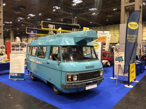 Dodge Blue Van