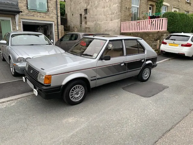 Grey car