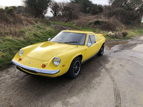 Yellow car left