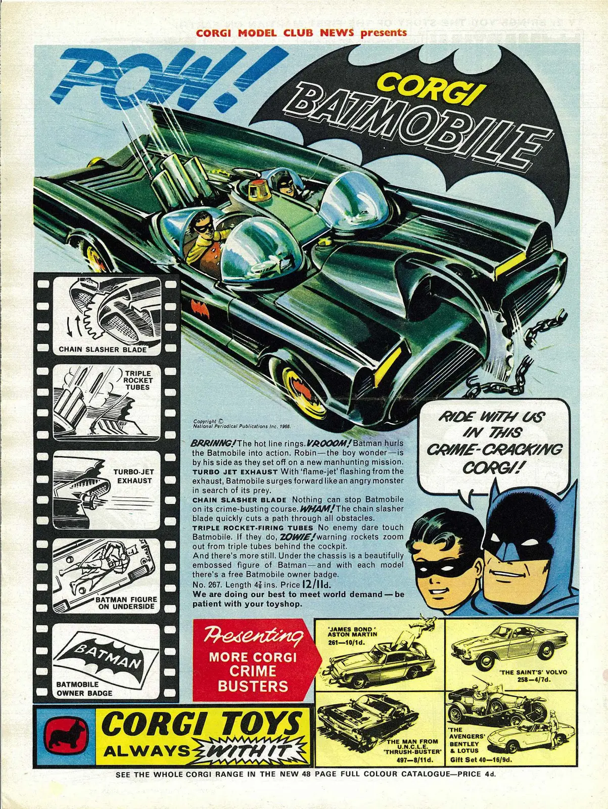 Corgi Batmobile