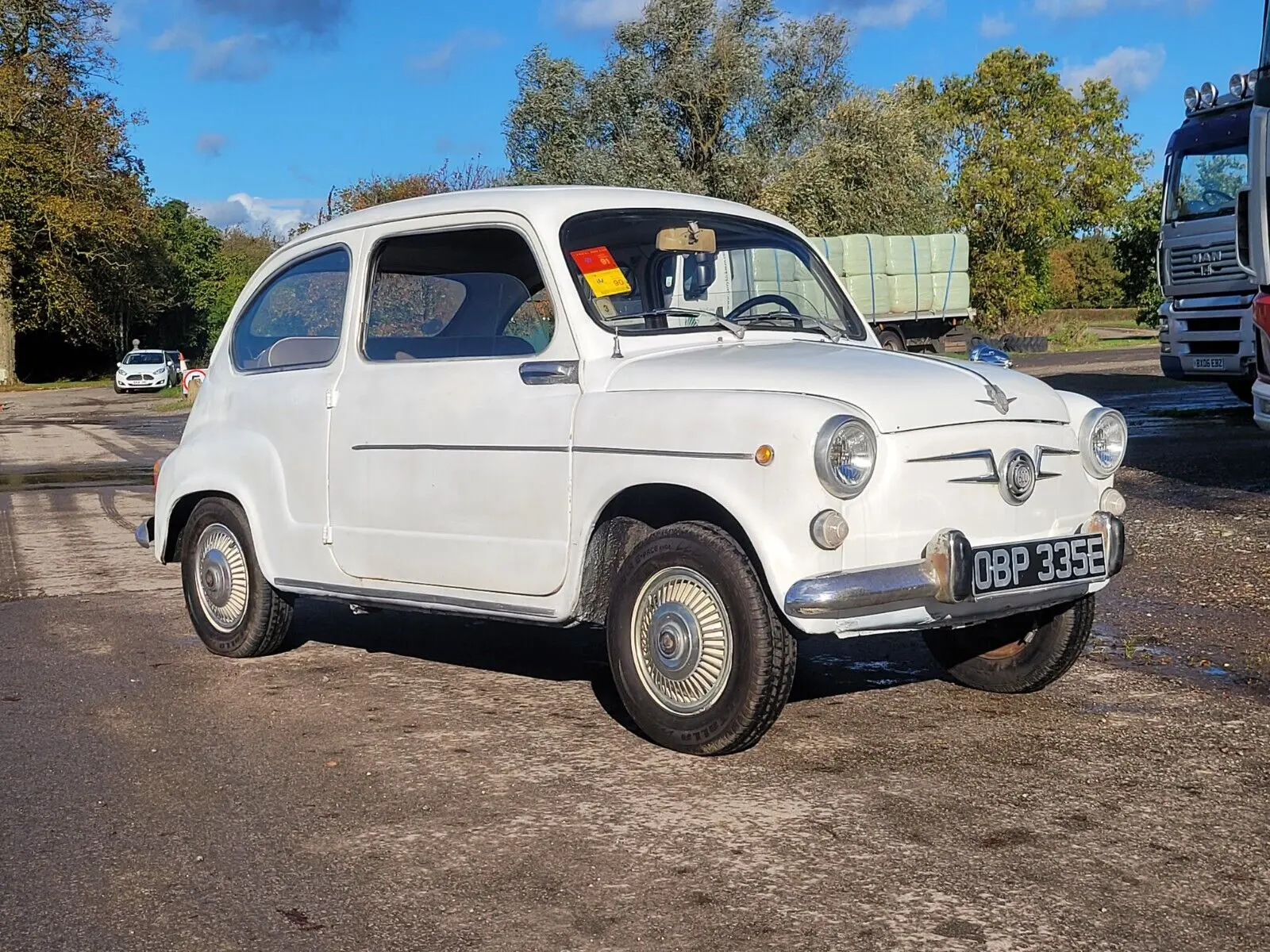 White car