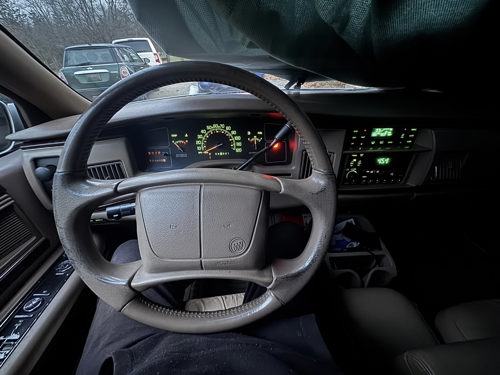 Buick Roadmaster interior
