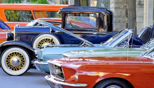 Classic car fleet