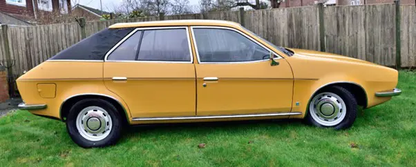 Yellow car