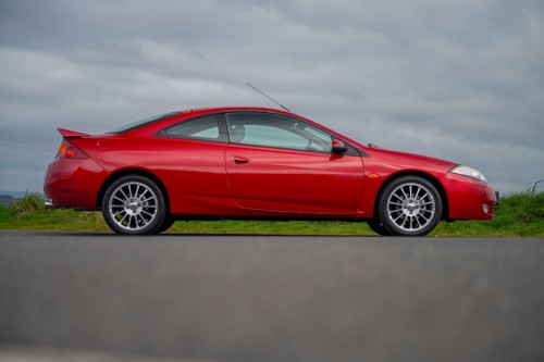 Red Ford Cougar