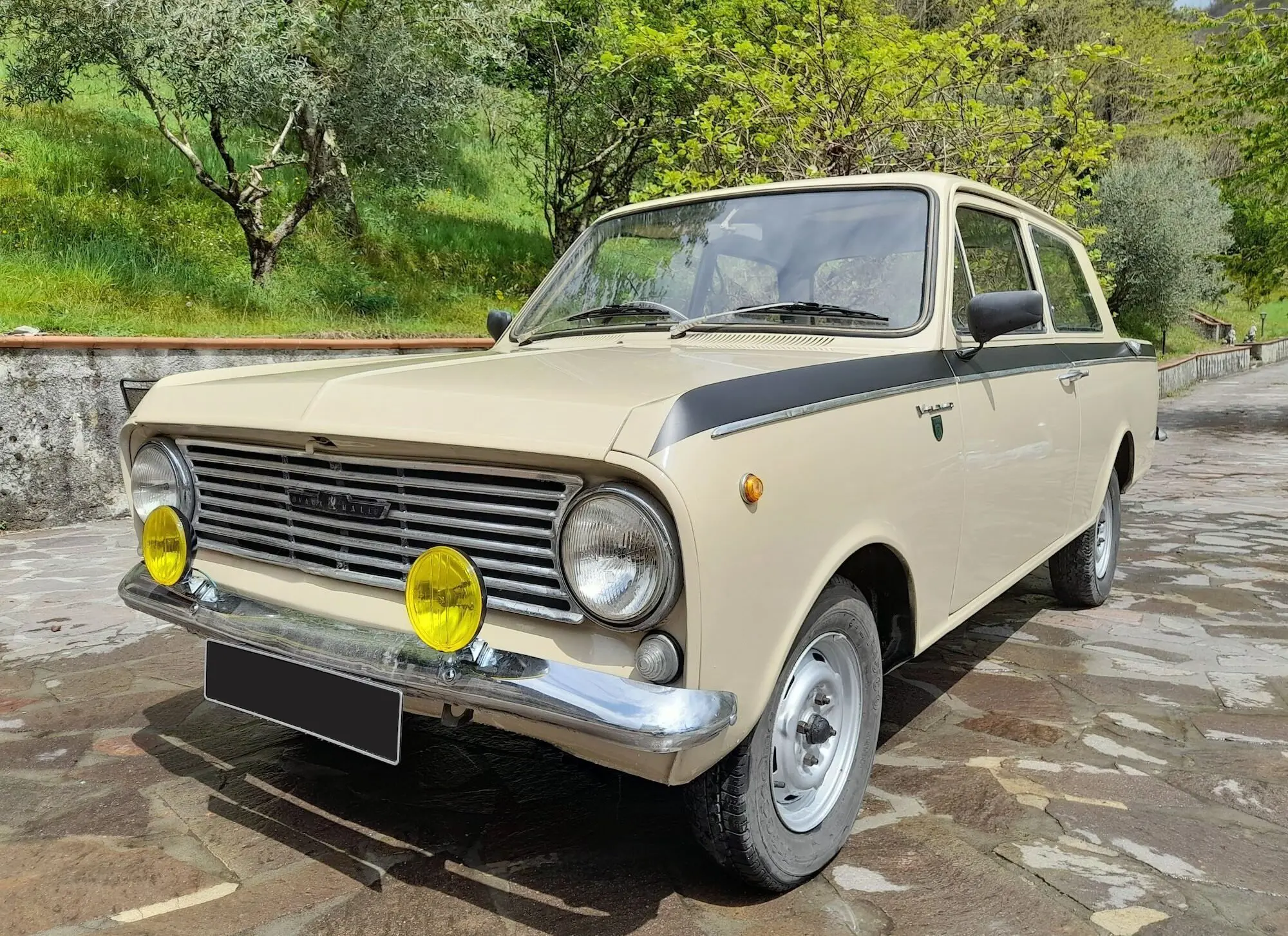Brown car
