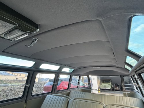 1961 VW T1 Samba cream leather seats and roof
