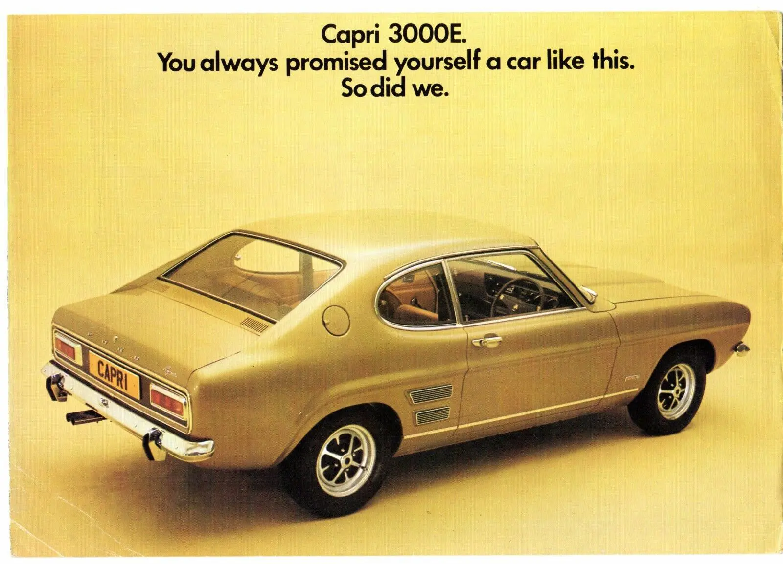 Yellow car