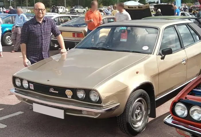 Gold car