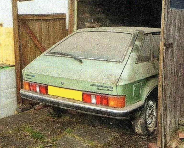 Dirty Green Car