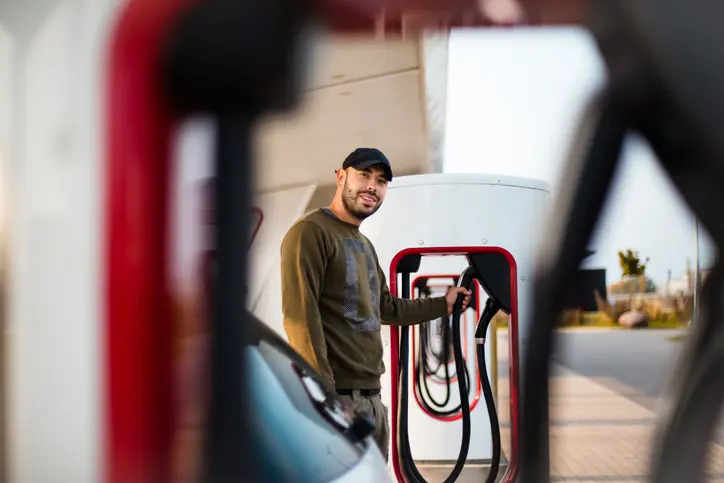 Tesla Charging Point