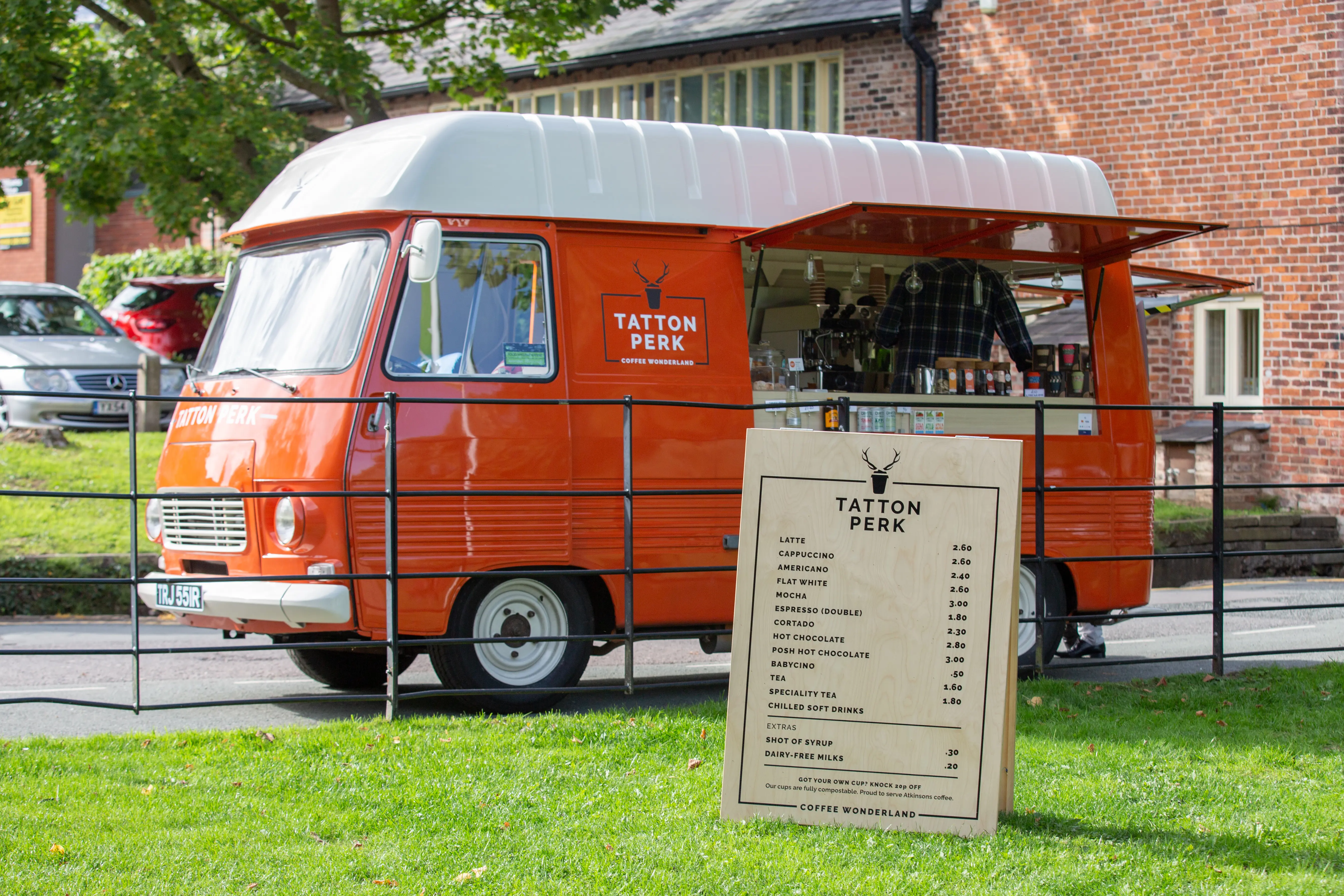 Red van