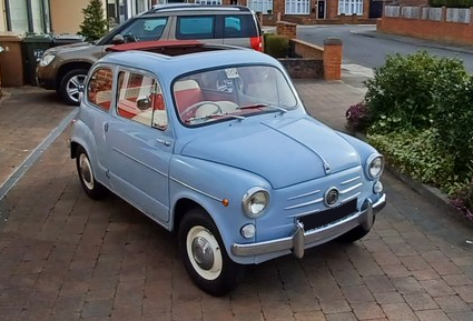 Blue fiat
