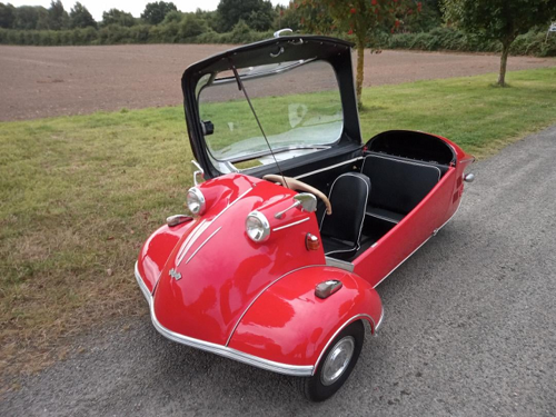 Red 2 seater car
