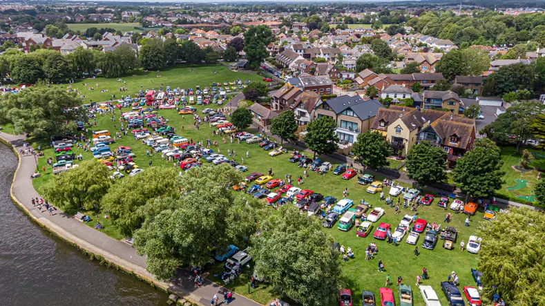Classic car meet