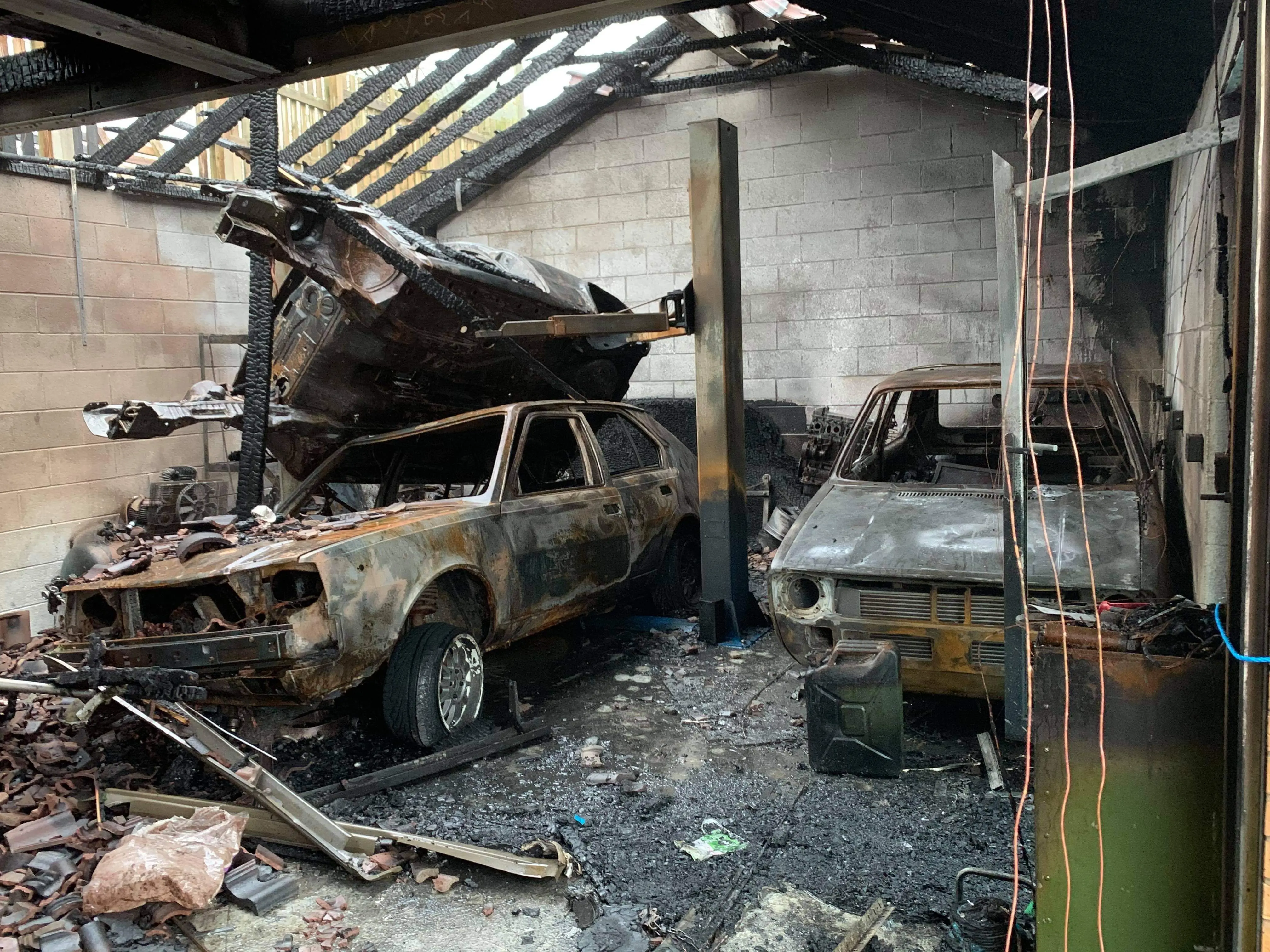 Burnt Classic Cars