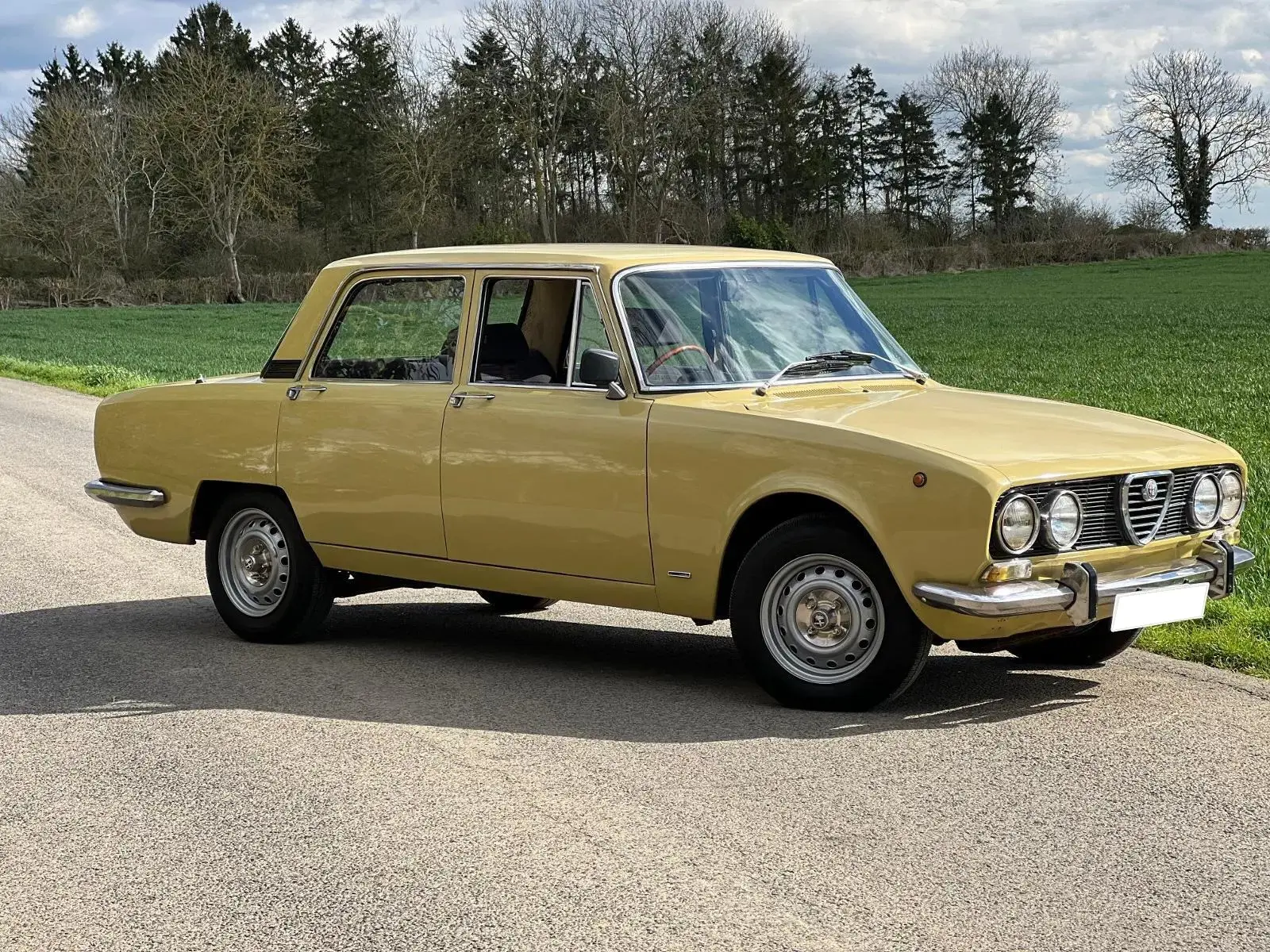 Yellow car