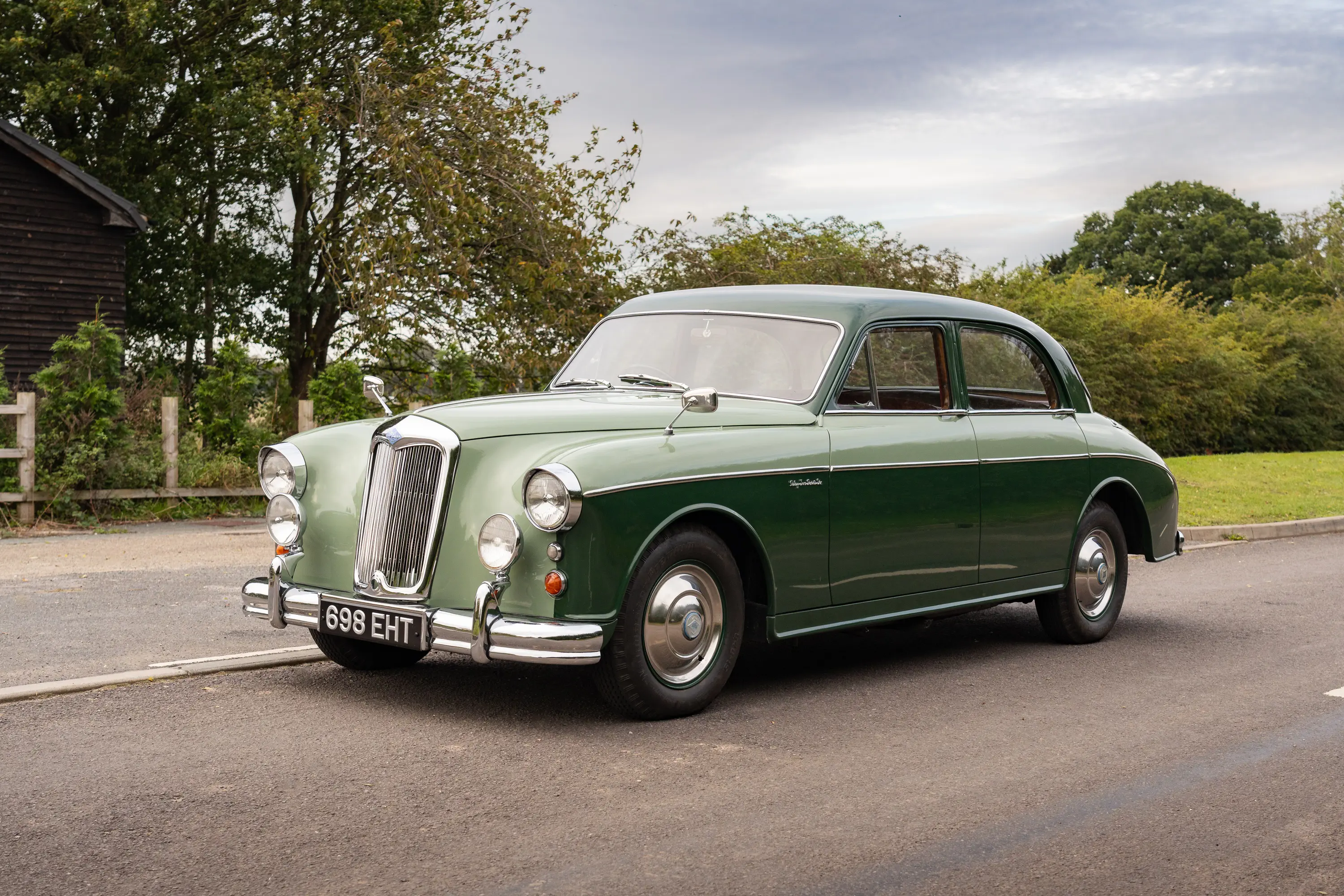 Green car