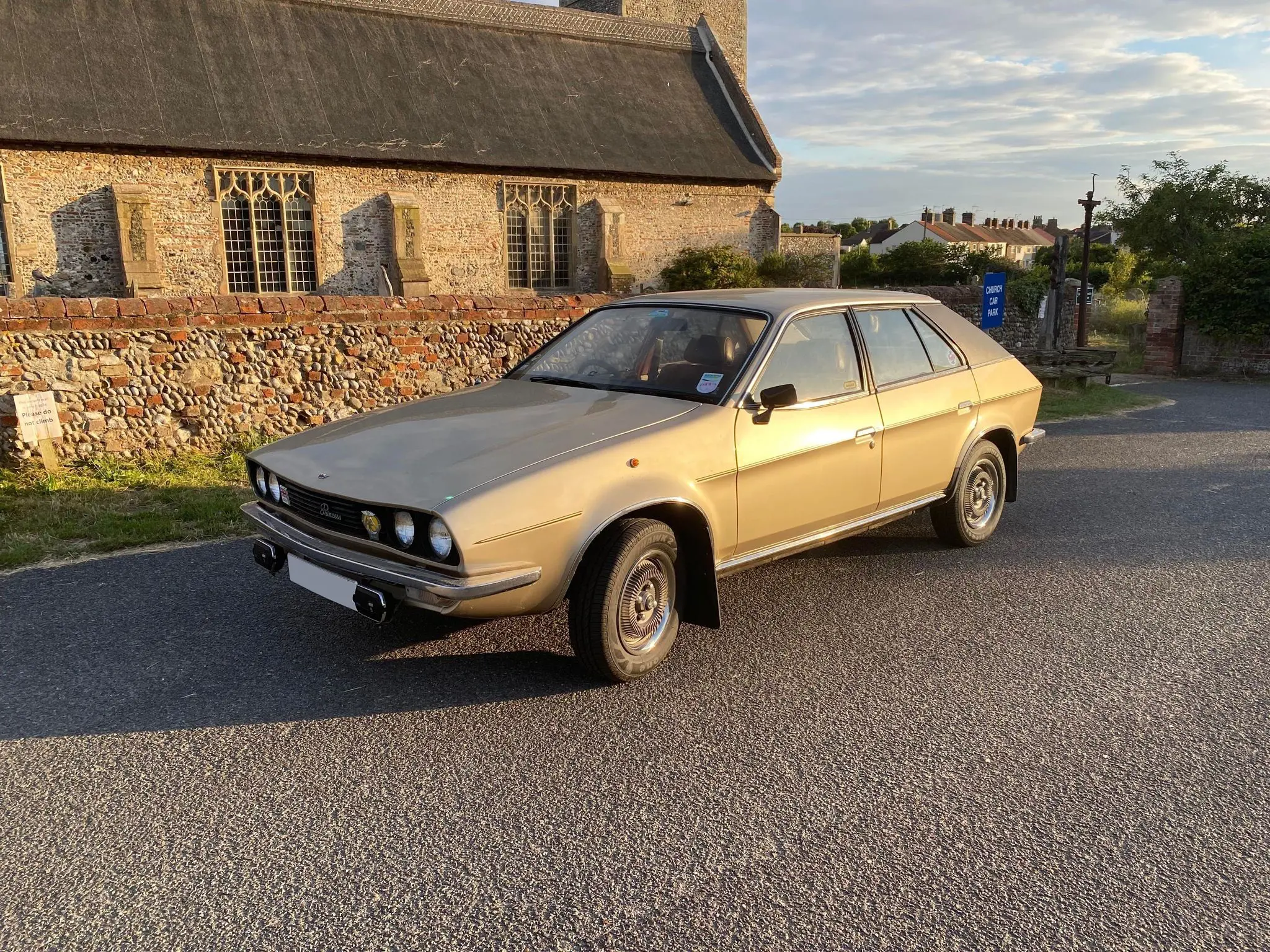 Brown car