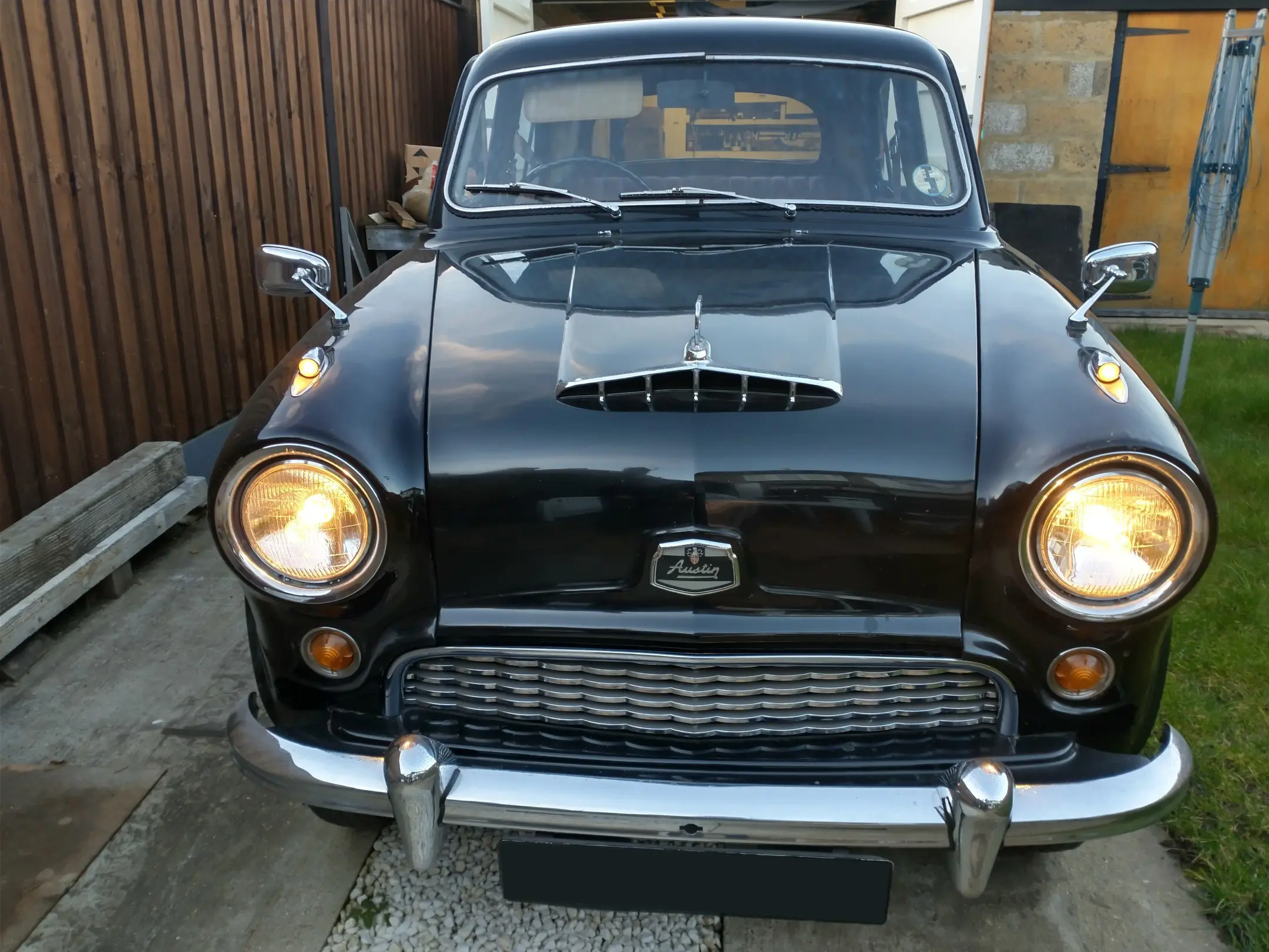 Black car