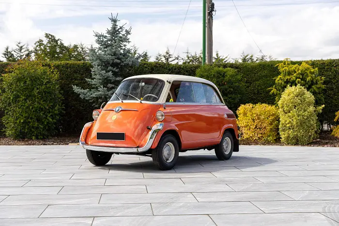 Orange car