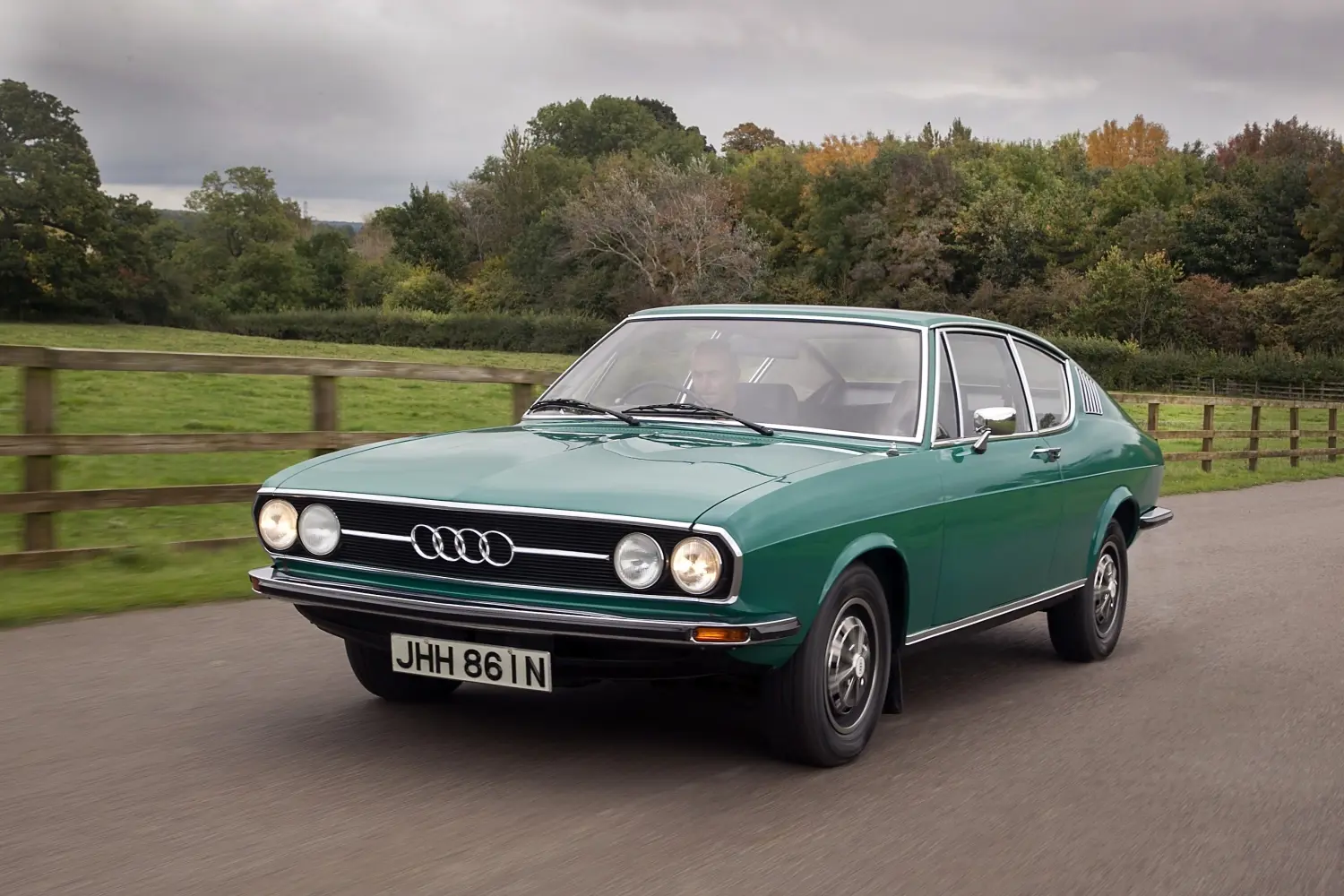 green car