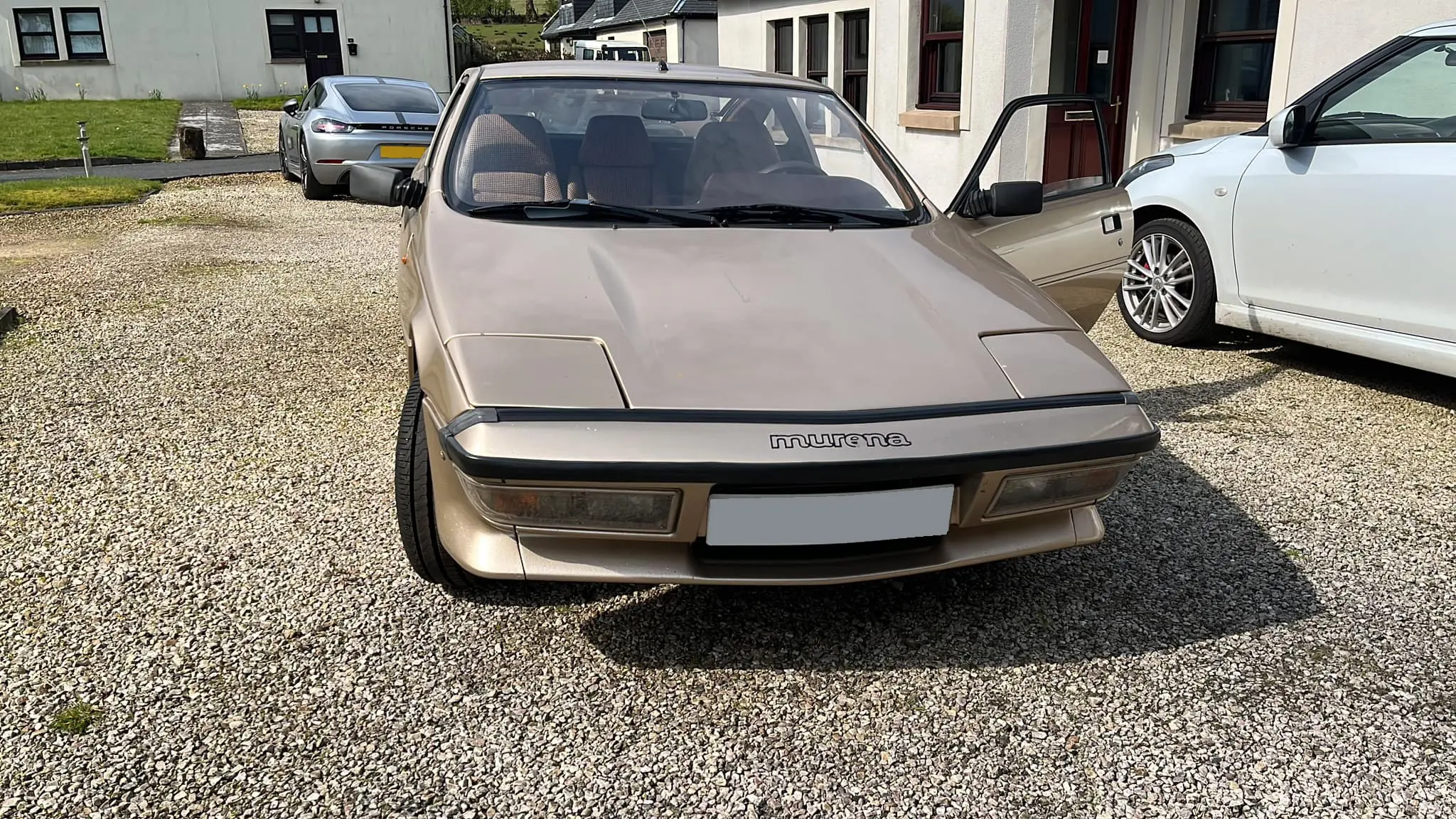 Bronze car