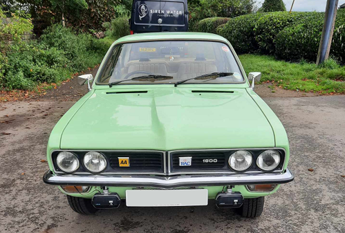 Green car