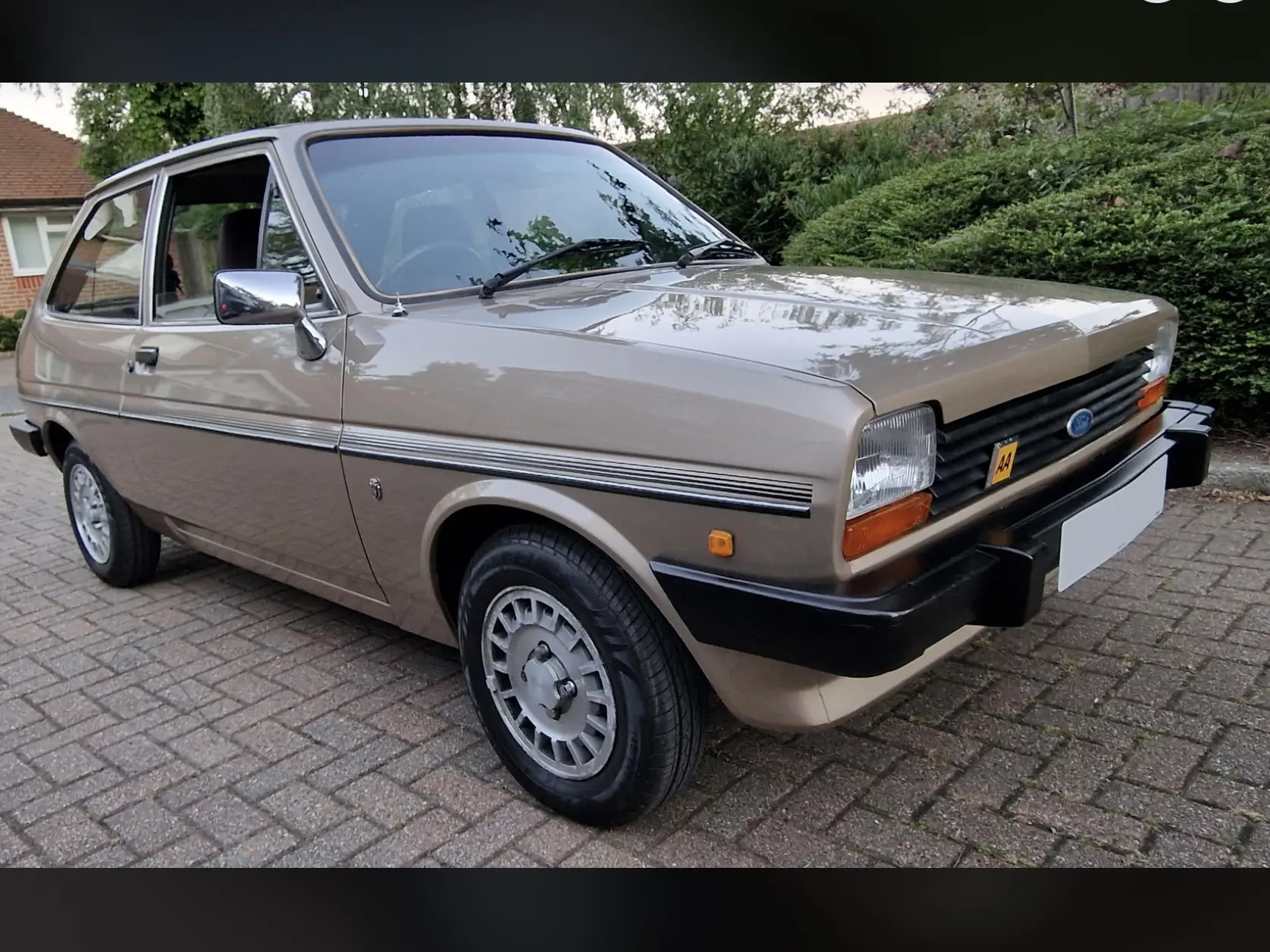 Brown car