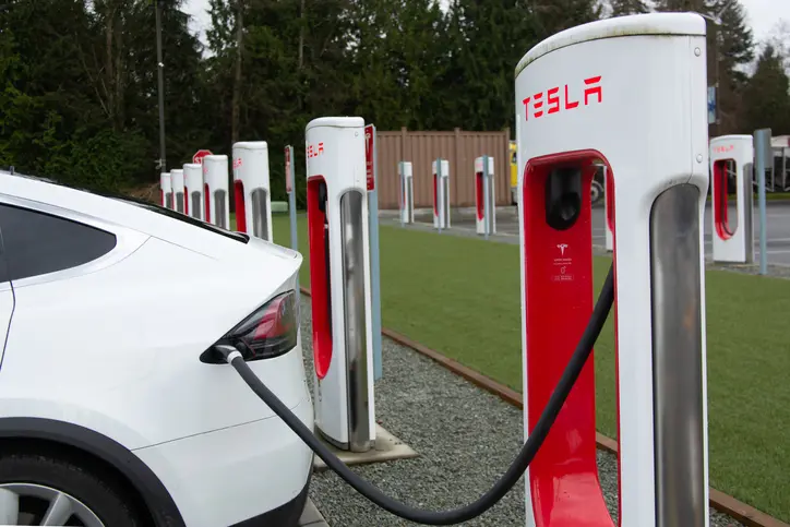 Charging electric car